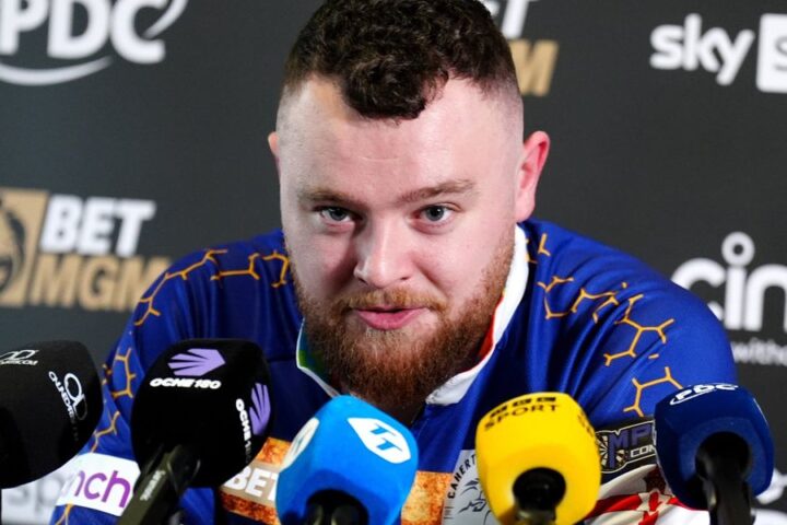 Josh Rock blames bizarre soap mishap for Premier League defeat to Michael van Gerwen