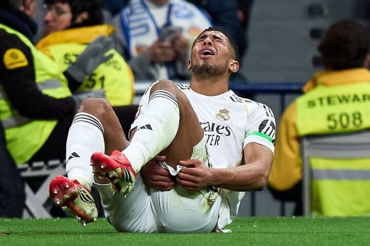 Jude Bellingham expected to miss a month with hamstring injury ahead of World Cup