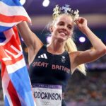 Keely Hodgkinson breaks world record in women’s 800m indoor race in France
