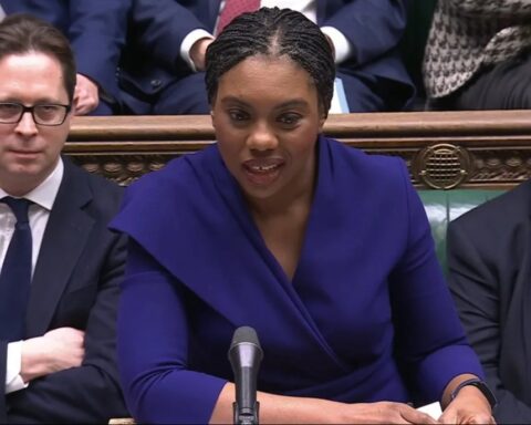 Kemi Badenoch accuses Keir Starmer of filling parliament with paedophile apologists
