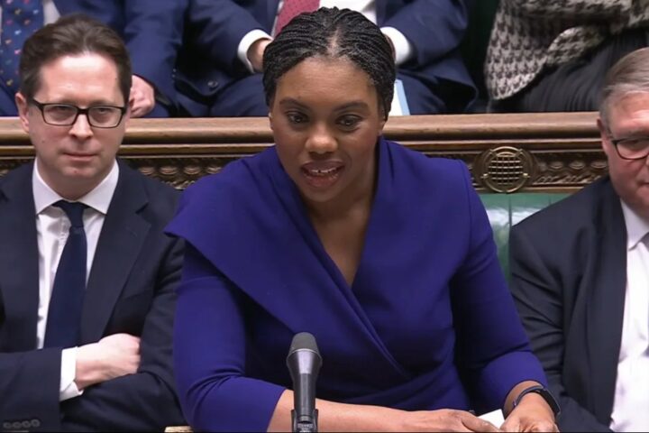 Kemi Badenoch accuses Keir Starmer of filling parliament with paedophile apologists