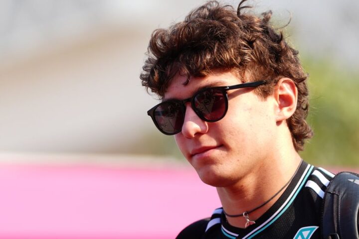 Kimi Antonelli unharmed after car crash ahead of Bahrain pre-season testing