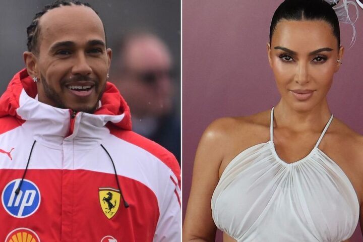 Lewis Hamilton and Kim Kardashian reportedly begin romantic relationship after Cotswolds getaway