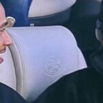 Lewis Hamilton discusses introducing Kim Kardashian to his mother during Super Bowl outing