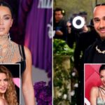Lewis Hamilton's dating history revisited amid new romance with Kim Kardashian
