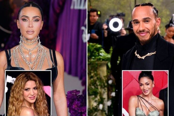 Lewis Hamilton's dating history revisited amid new romance with Kim Kardashian