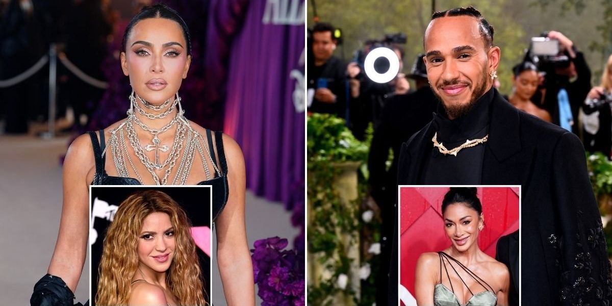 Lewis Hamilton's dating history revisited amid new romance with Kim Kardashian