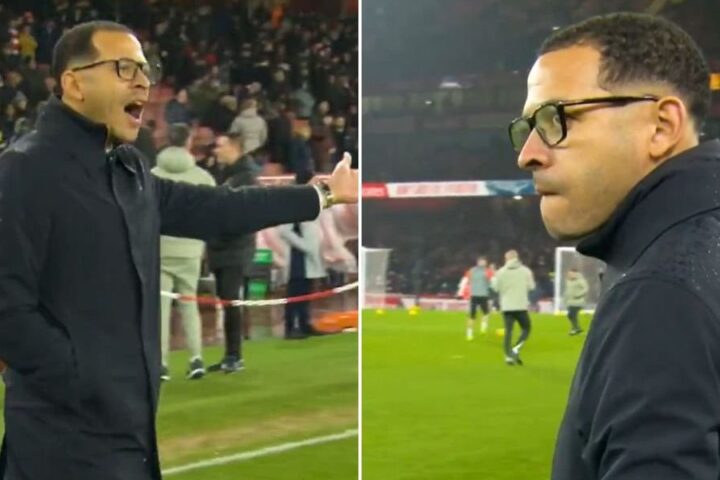 Liam Rosenior criticizes Arsenal for breaching warm-up etiquette ahead of Carabao Cup clash