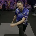 Luke Humphries displays rare frustration during defeat to Luke Littler at Premier League darts
