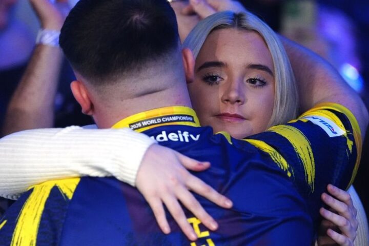 Luke Littler celebrates Valentine's Day with girlfriend after recent health issues