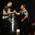 Luke Littler eliminated from Premier League opener by newcomer Gian van Veen