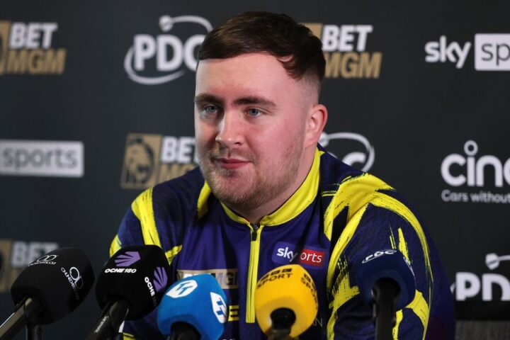 Luke Littler responds to Newcastle crowd after Premier League Darts quarter-final exit
