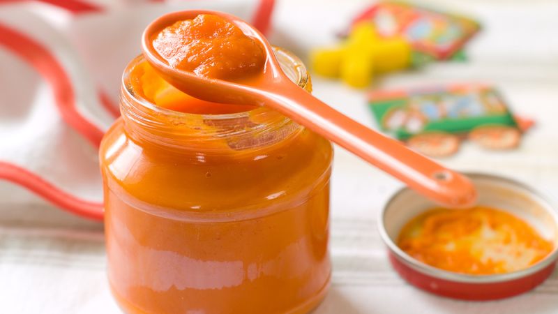 Majority of baby foods in US are ultraprocessed with potentially harmful additives, study reveals