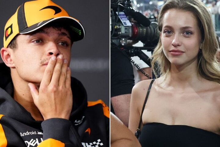 Margarida Corceiro comments on Lando Norris' post, marking first public interaction since split