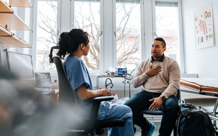 Men face higher heart disease risk than women starting in their mid-30s, study finds