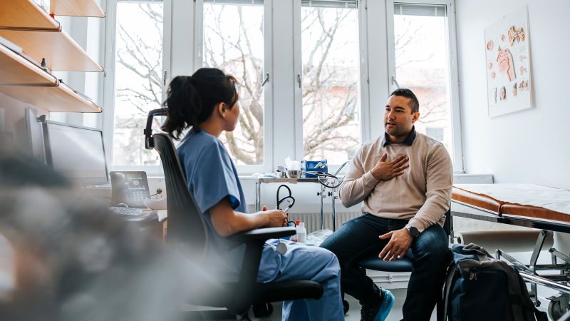 Men face higher heart disease risk than women starting in their mid-30s, study finds