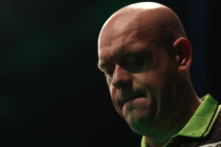 Michael van Gerwen faces potential absence from Premier League Darts match against Luke Littler due to health issue