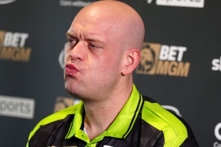 Michael van Gerwen faces potential probe after expletive during Premier League win