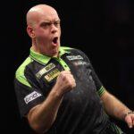 Michael van Gerwen issues apology after expletive during live Sky Sports interview