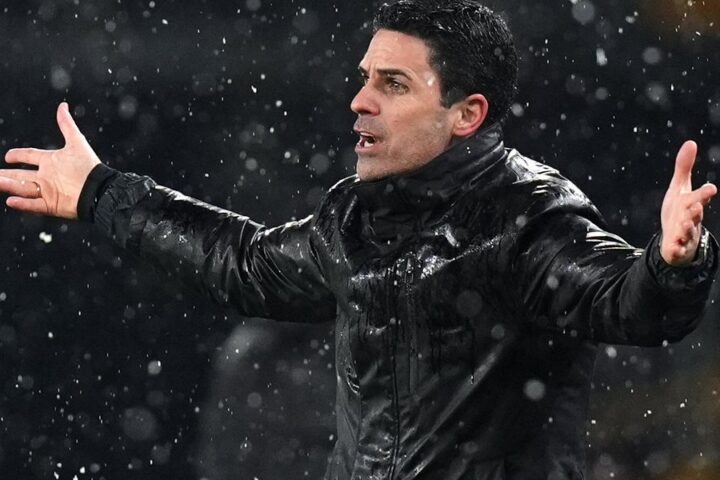 Mikel Arteta criticizes Arsenal players after disappointing draw against Wolves