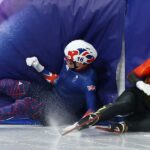 Niall Treacy penalised after crash ends Olympic medal hopes in short track final