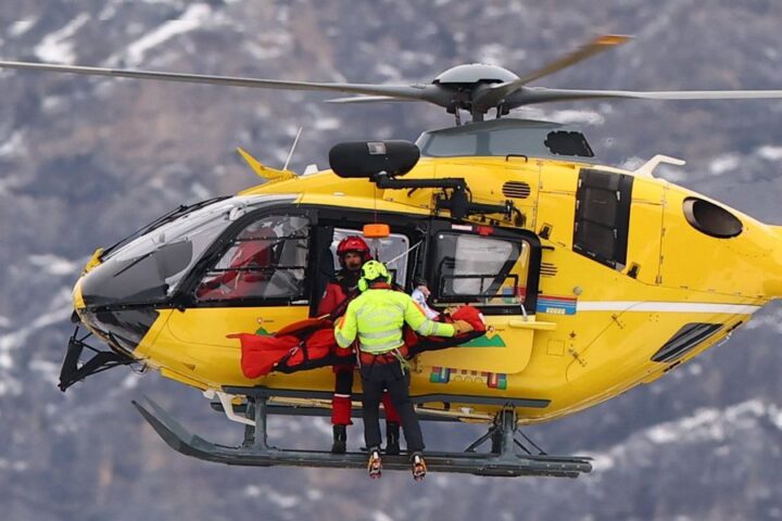 Norwegian skier Fredrik Moeller airlifted to hospital after serious training crash before Olympics