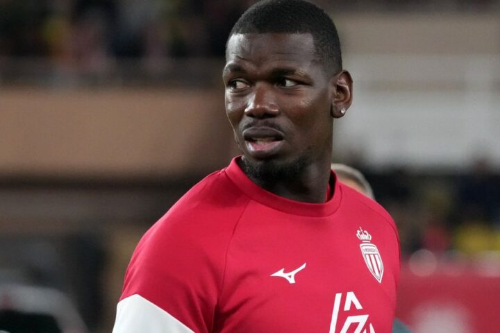 Paul Pogba omitted from Monaco's Champions League squad amid ongoing injury struggles
