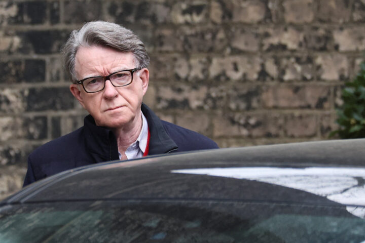 Peter Mandelson under investigation for allegedly leaking documents to Jeffrey Epstein