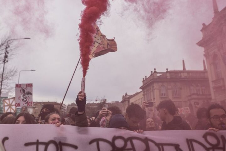 Protests erupt in Milan ahead of Winter Olympic opening ceremony over ICE presence
