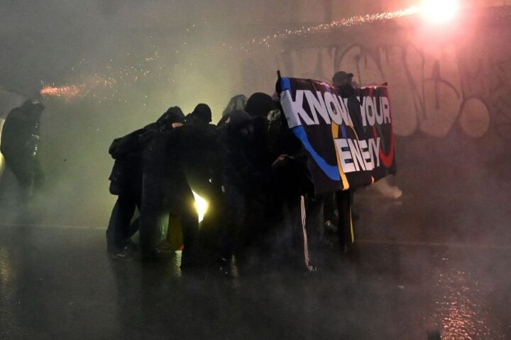 Protests erupt in Milan as demonstrators voice concerns over economic and environmental costs of Winter Olympics
