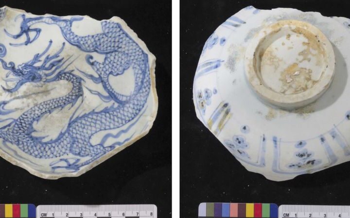 Record discovery of Yuan Dynasty porcelain from shipwreck near Singapore