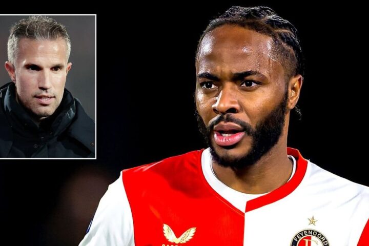 Robin van Persie defends Raheem Sterling amid criticism following Feyenoord debut