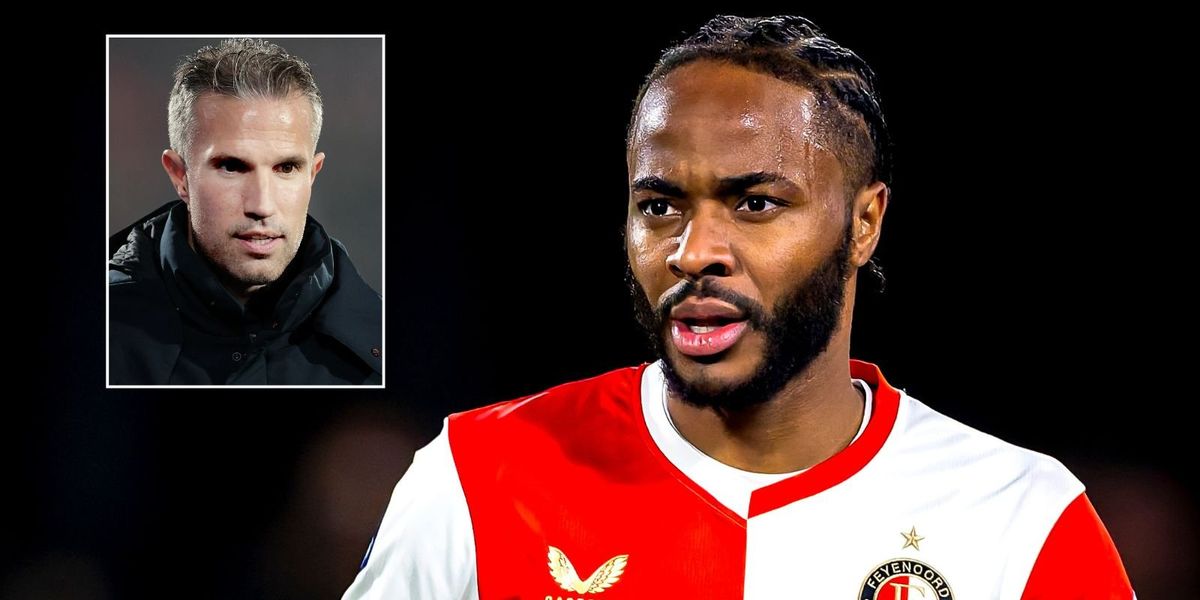 Robin van Persie defends Raheem Sterling amid criticism following Feyenoord debut