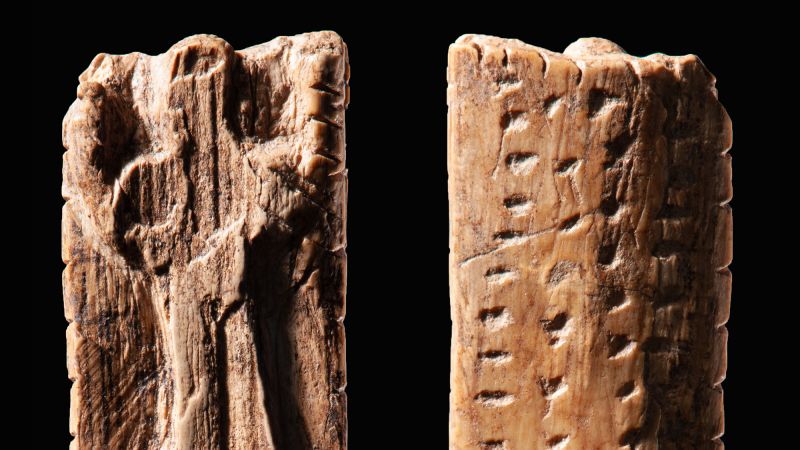 Stone Age carvings may represent an early form of written communication