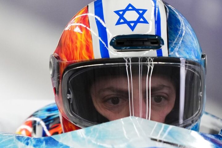 Swiss commentator criticizes Israeli bobsleigh pilot for social media posts during Winter Olympics