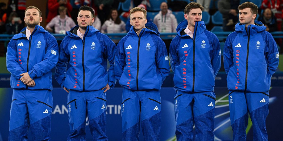 Team GB men's curling team loses to Canada, secures silver medal at Winter Olympics