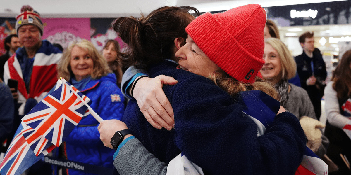 Team GB returns to UK after historic performance at Winter Olympics