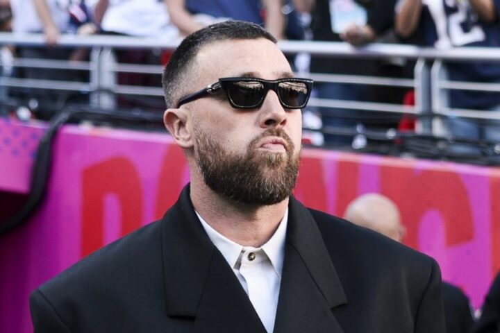 Travis Kelce attends Super Bowl amid uncertainty over retirement plans