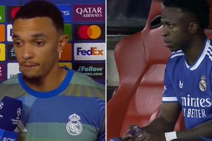 Trent Alexander-Arnold condemns racist abuse incident directed at Vinicius Jr during Champions League match
