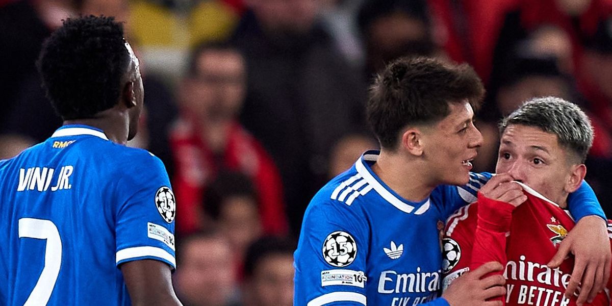 Uefa suspends Benfica's Gianluca Prestianni after racism allegations involving Vinicius Junior