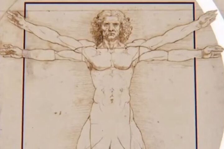 Vitruvian Man censored in Winter Olympics coverage, sparking widespread criticism