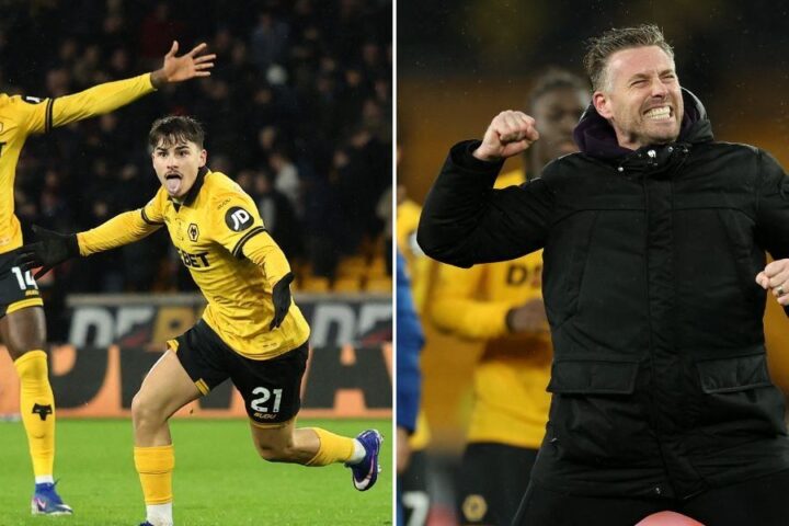 Wolves secure crucial victory over Aston Villa in 2-0 upset at Molineux