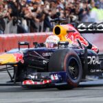 Yuki Tsunoda escapes as Red Bull car catches fire during San Francisco demonstration event