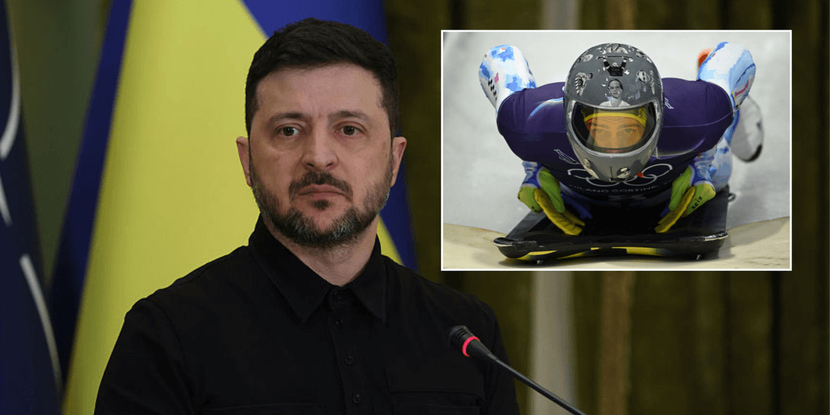 Zelensky condemns IOC decision to expel Ukrainian athlete for political helmet design
