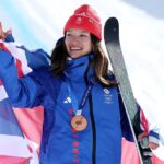 Zoe Atkin wins bronze as Team GB matches record Winter Olympic medal tally