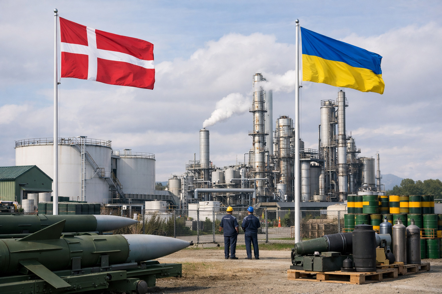 Danish Base to Host Ukrainian Rocket Fuel Production in Defence Industry Shift