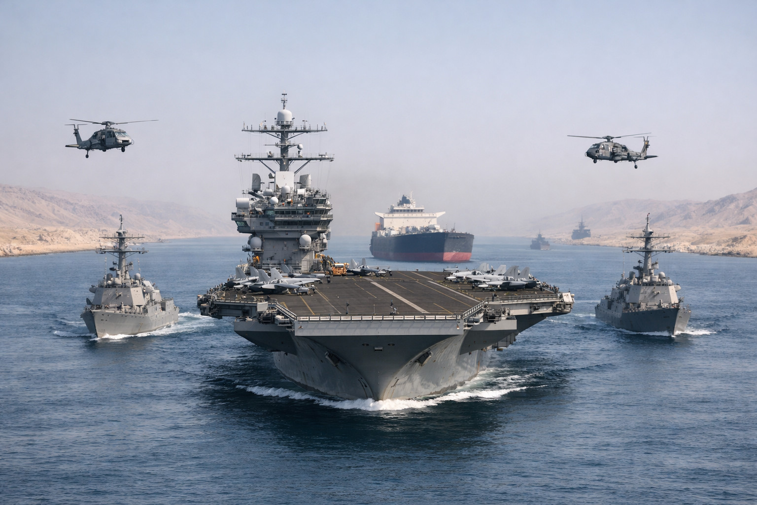 US Administration Considers High-Risk Naval Escort Operation in Critical Oil Passage