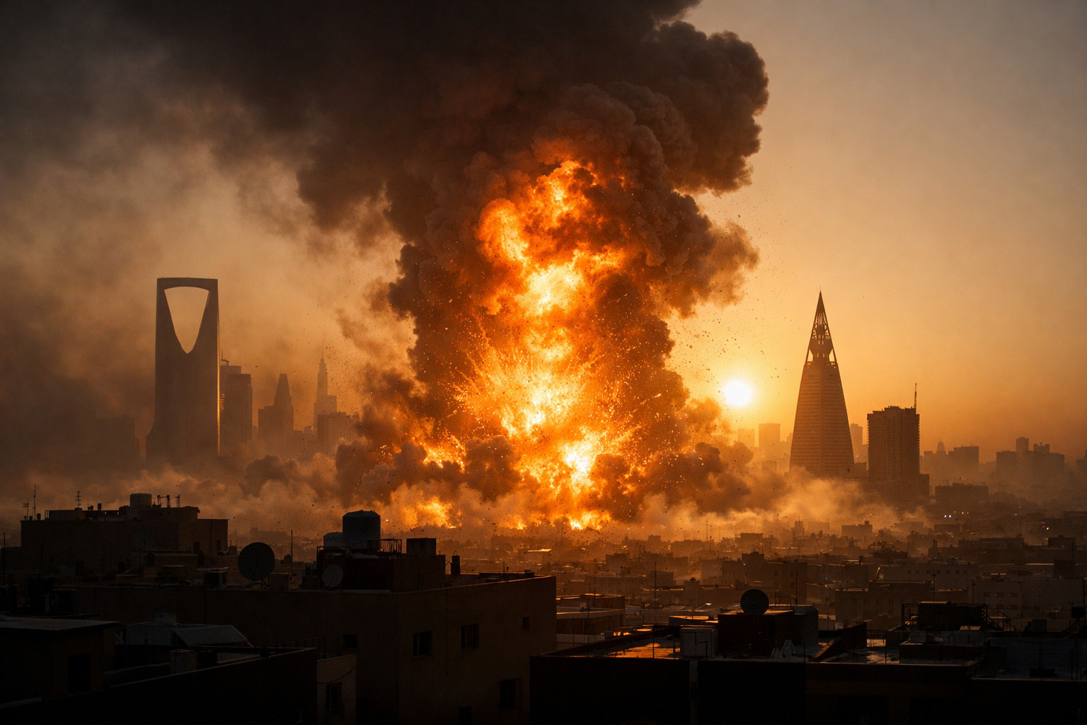 Missile strike hits Riyadh amid escalating regional tensions