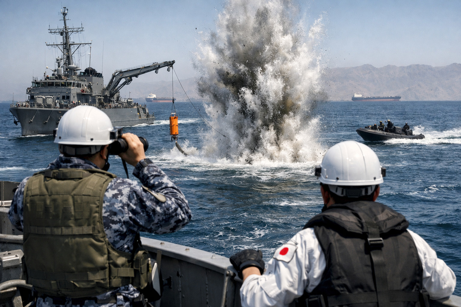 Japan weighs military role in Hormuz Strait mine clearance operation