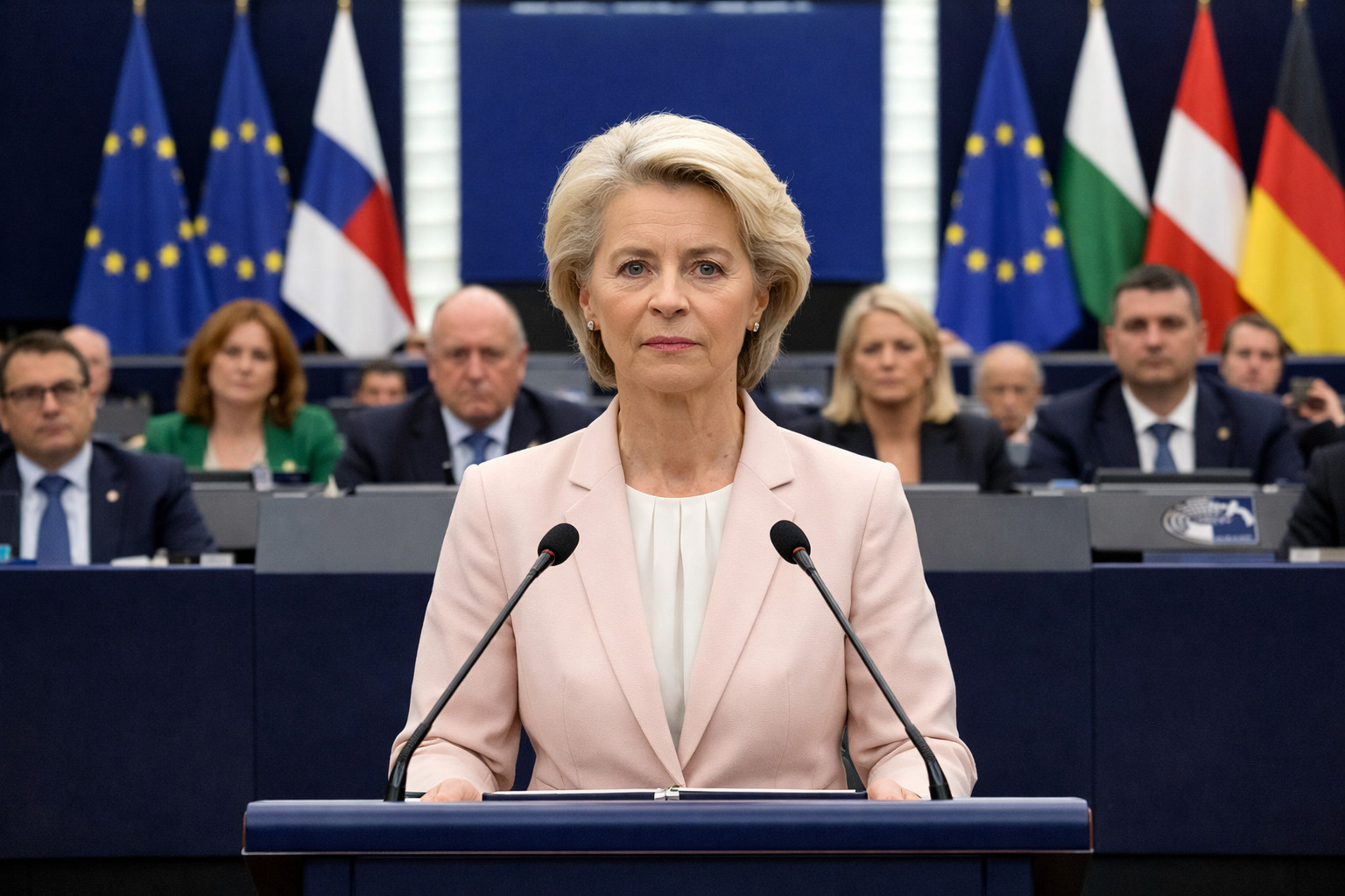 EU lawmakers demand action from von der Leyen over Hungary's seizure of Ukrainian bank assets